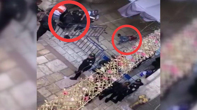 İşgalci İsrail askerleri Mescid-i Aksada 2 Filistinliyi yaraladı