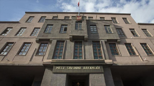 File photo: Turkish defense ministry building