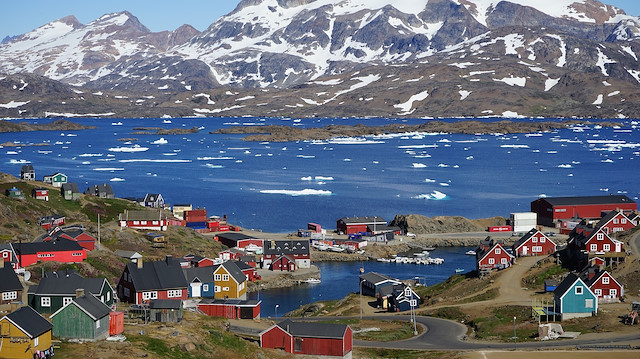 Grönland Adası.