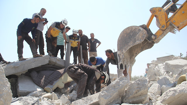 مقتل 6 من أسرة واحدة في غارة لنظام الأسد على "إدلب"