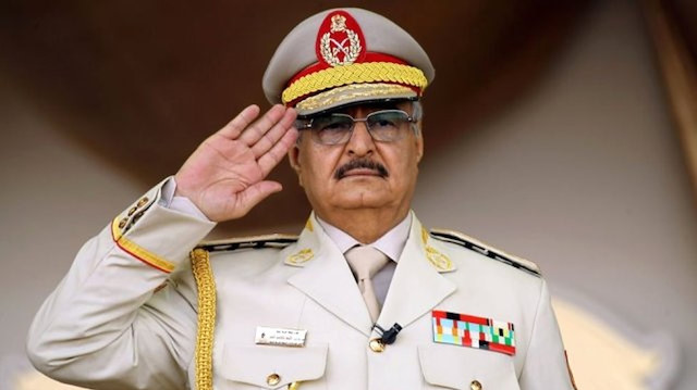 Libyalı General Halife Hafter.