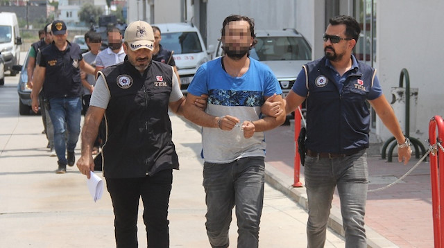 Adana'daki DEAŞ operasyonunda yakalanan zanlı