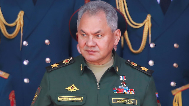 FILE PHOTO: Russia's Defence Minister Sergei Shoigu attends the opening ceremony of the International military-technical forum ARMY-2019 at Patriot Congress and Exhibition Centre in Moscow Region, Russia June 25, 2019. REUTERS/Maxim Shemetov/File Photo

