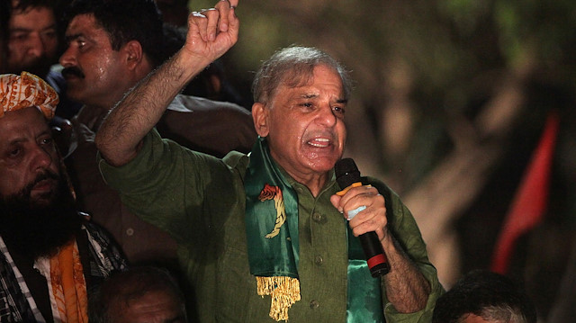 Shehbaz Sharif, leader of Pakistan Muslim League Ð Nawaz (PML-N) and brother of former prime minister Nawaz Sharif 