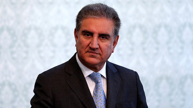 Pakistan's Foreign Minister, Shah Mehmood Qureshi, speaks during a joint news conference in Kabul, Afghanistan December 15, 2018. REUTERS/Mohammad Ismail

