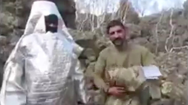 Sağda: Öldürülen terörist Uğur Arslan