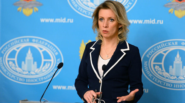 Rusya Dışişleri Bakanlığı Sözcüsü Mariya Zaharova 
