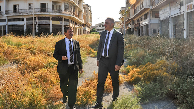 Turkey’s Culture and Tourism Minister Mehmet Ersoy visited Maras in Cyprus.