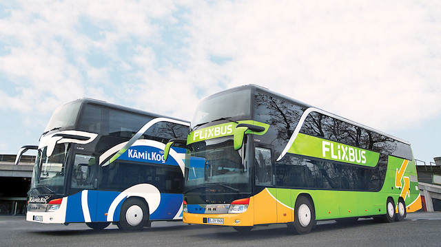 Kamilkoç ve Flixbus otobüsleri