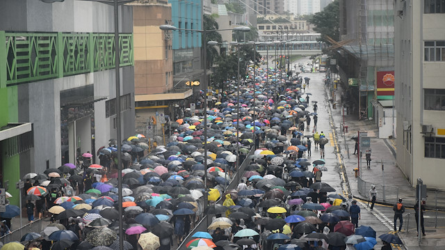 Demonstrations continue in Hong Kong

