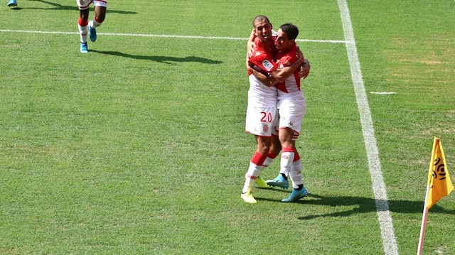 Slimani ve Ben Yedder Monaco formalarıyla çıktıkları ilk maçta gol attı.