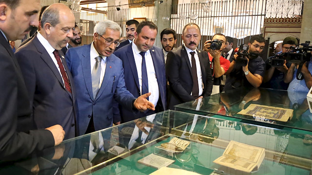 KKTC Başbakanı Ersin Tatar, Konya'da Mevlana Müzesi'ni ziyaret etti.