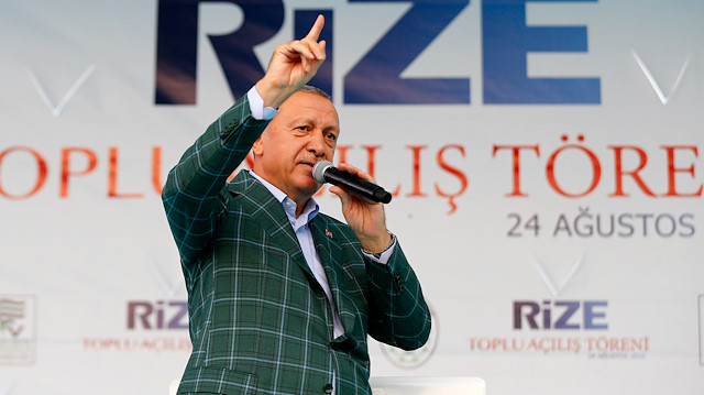 الرئيس أردوغان: نواجه قوى لها حسابات في شرق المتوسط