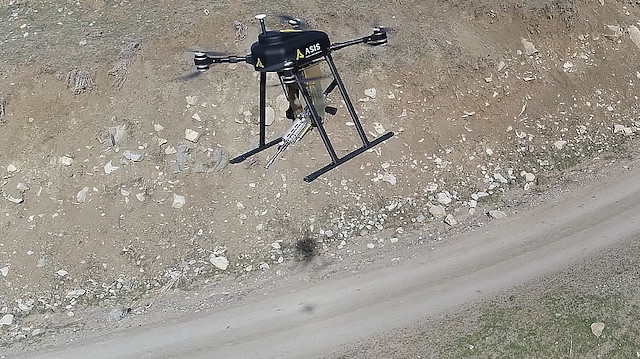 ​Silahlı drone Songar tehditleri bertaraf edecek.