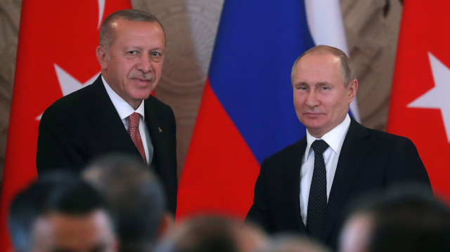 Cumhurbaşkanı Erdoğan - Vladimir Putin 