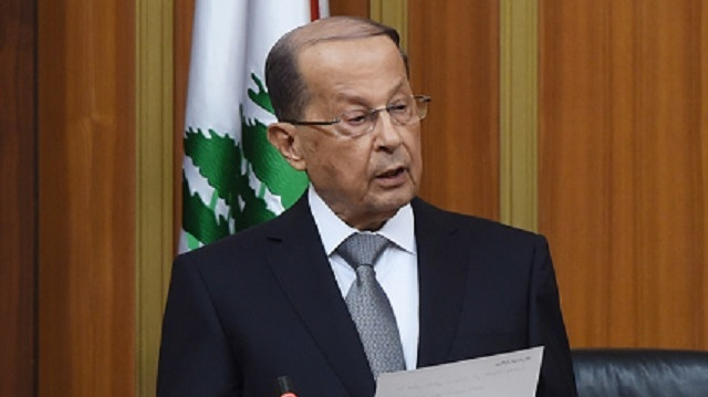 Lübnan Cumhurbaşkanı Mişel Avn. (arşiv)