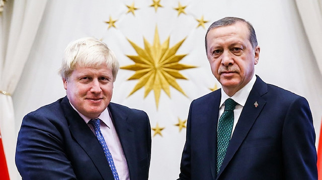 Boris Johnson - Recep Tayyip Erdoğan (arşiv)