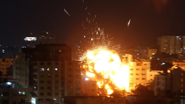 İsrail'den Gazze'ye hava saldırısı düzenlendi. (arşiv)