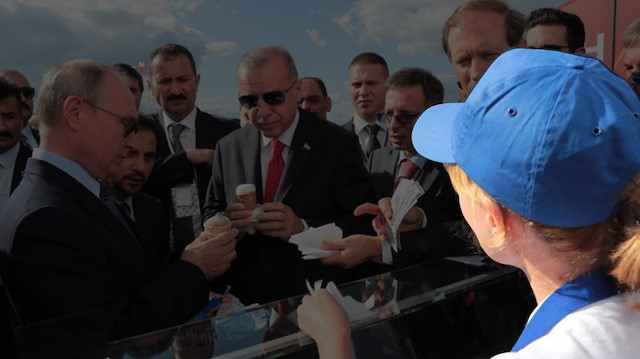 Putin, Erdoğan'a dondurma ısmarlamıştı.