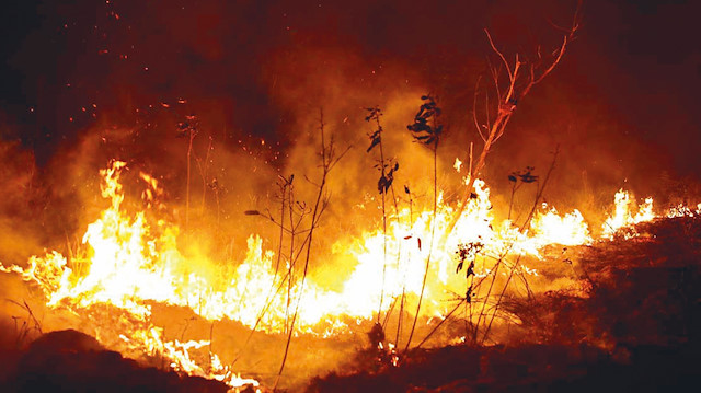 NASA’nın verilerine göre Angola’da 6 bin 902, Kongo Cumhuriyeti’nde ise 3 bin 395 yangın çıktı.