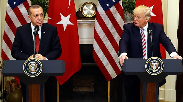 File photo: Turkish President Recep Tayyip Erdoğan and U.S. President Donald Trump 