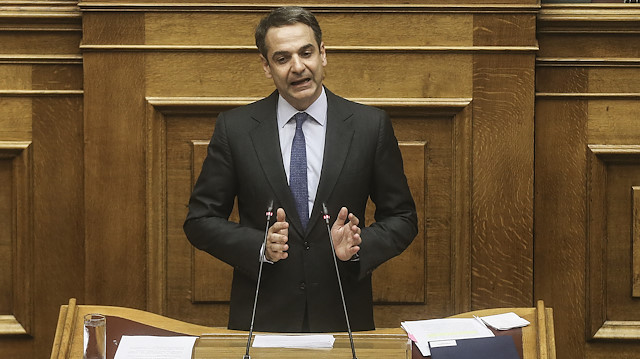 Yunanistan Başbakanı Kiriako Miçotakis.