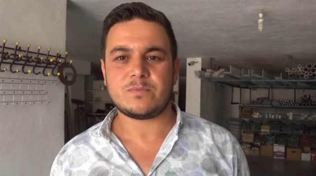 Nalburiye dükkanı sahibi 28 yaşındaki Veysel Ergün, hırsızlık anına ilişkin görüntüleri polisle paylaştı
