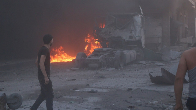 Esed rejimi, ateşkesi bozup İdlib'deki saldırılarını sürdürüyor.