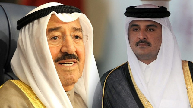 رسالة خطية من أمير قطر لأمير الكويت ماذا جاء فيها؟
