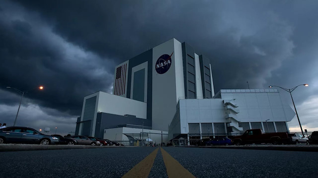 NASA'nın Florida'daki Kennedy Uzay Merkezi yaklaşan Dorian Kasırgası'na hazırlanıyor