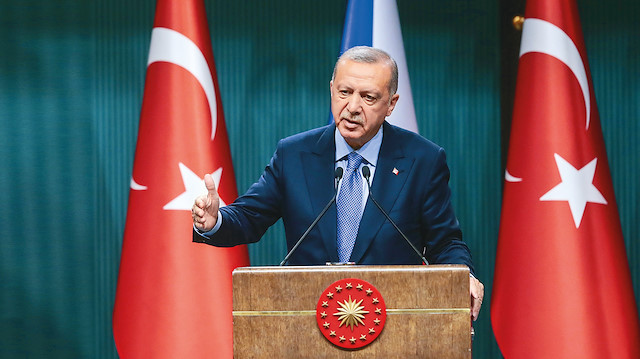 Cumhurbaşkanı Erdoğan, Çekya Başbakanı Andrej Babis ile görüşmesinin ardından düzenlenen ortak basın toplantısında konuştu.