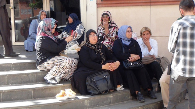 HDP binası önünde eylem yapan aile sayısı 10'a yükseldi.