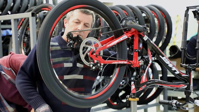 Türkiye'nin bisiklet ihracatı bir önceki yıla göre yüzde 58 arttı.