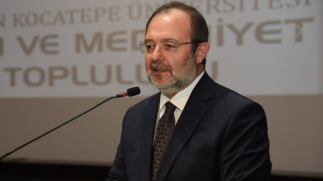 Eski Diyanet İşleri Başkanı Prof. Dr. Mehmet Görmez.