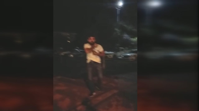 Alkollü şahıs polisi yumruklayıp kendini kesti