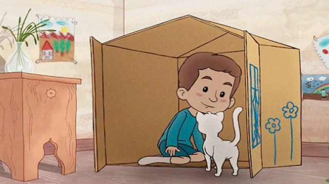 Karton Kutu adlı animasyon tanıtımı