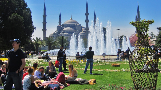 İstanbul'daki tarihi yarımada yurt dışından gelen turistler için cazibe merkezi olmaya devam ediyor.