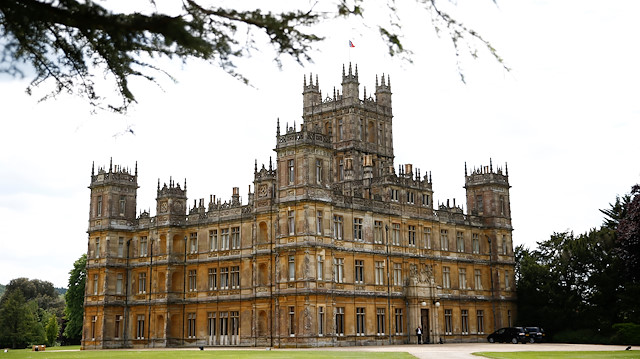Highclere Castle, the filming location for Downton Abbey, is seen in Hampshire, Britain May 22, 2019. Picture taken May 22, 2019. REUTERS/Henry Nicholls

