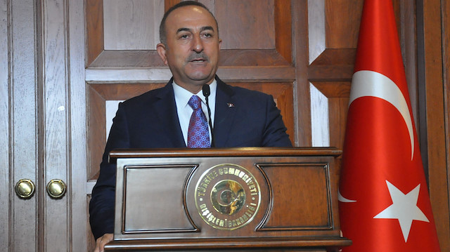 Turkish foreign minister Mevlğt Çavuşoğlu