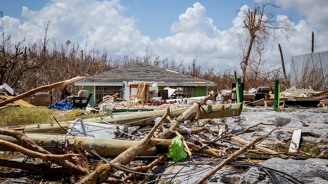 Aftermath of Hurricane Dorian in Bahamas