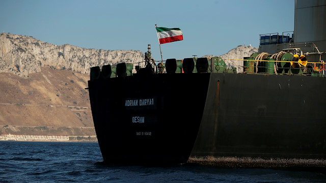 File photo: Iranian oil tanker Adrian Darya 1