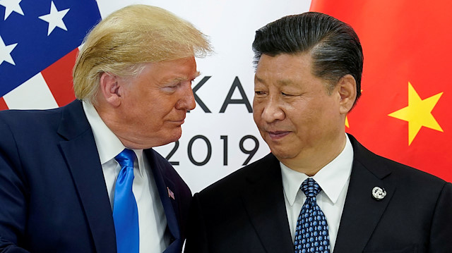 US President Donald Trump & China's President Xi Jinping 