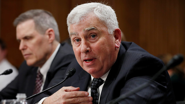 Retired four-star Army General John Abizaid testifies before the Senate Foreign Relations 