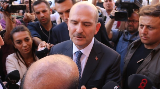 Turkey's interior minister  Süleyman Soylu