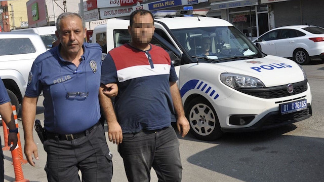 Osdman B. polis ekipleri tarafından gözaltına alındı.