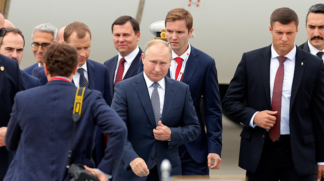 بوتين يصل أنقرة للمشاركة في القمة الثلاثية حول سوريا