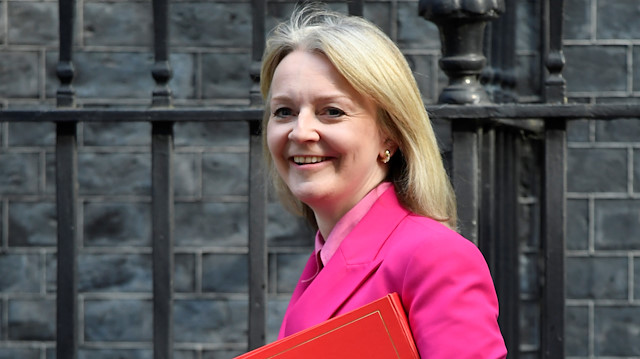 Britain's Secretary of State for International Trade Liz Truss 