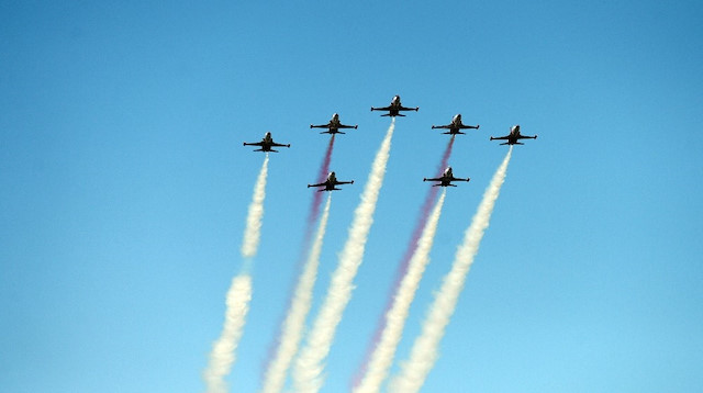 TEKNOFEST’te gösteri: Türk Yıldızları nefes kesti