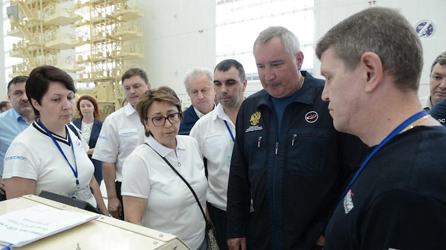 Rusya Federal Uzay Ajansı Başkanı Dmitriy Rogozin
