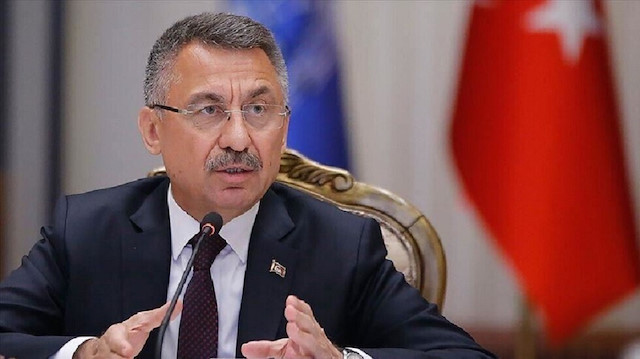 نائب أردوغان: سنواصل موقفنا الداعم للسلام شرق المتوسط 